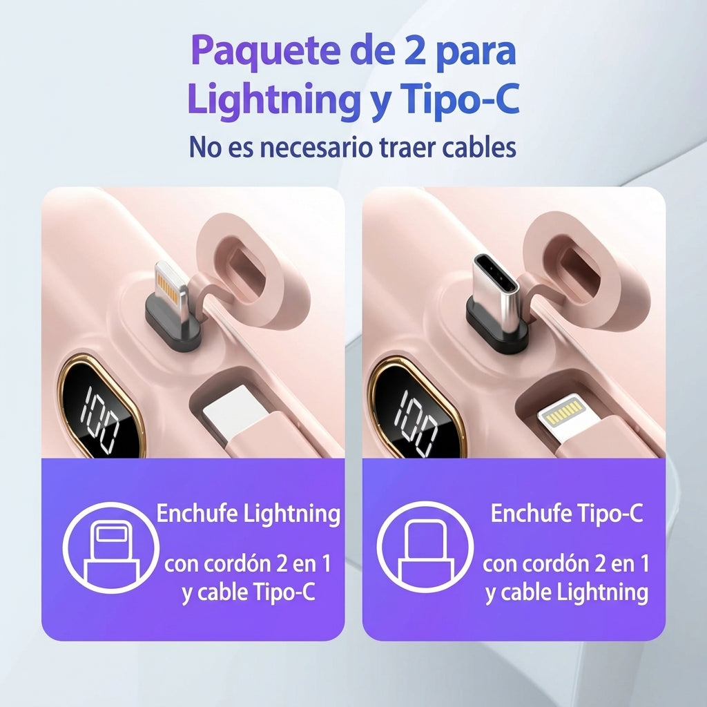 BATERIA PORTATIL (MINI POWER BANK) - ENVÍO GRATIS 😍😊